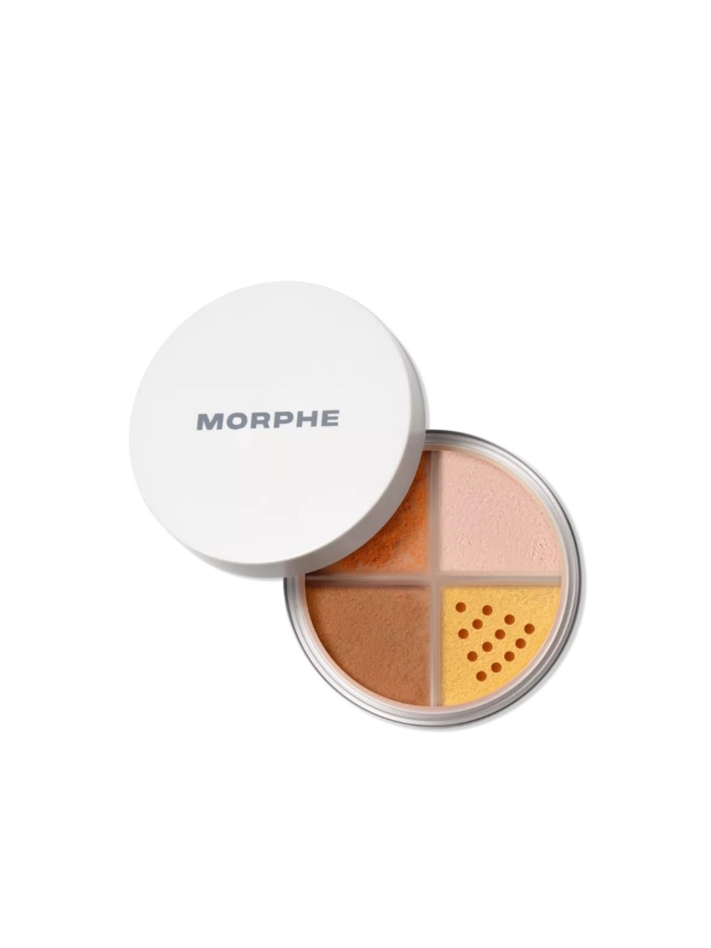 Morphe 4-Shade bake & set loose Powder Quartet — rich harmony